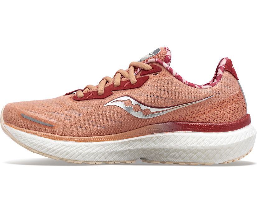 Saucony Bottomless Love Triumph 19 Kadın Koşu Ayakkabısı Mercan | L94U3HF