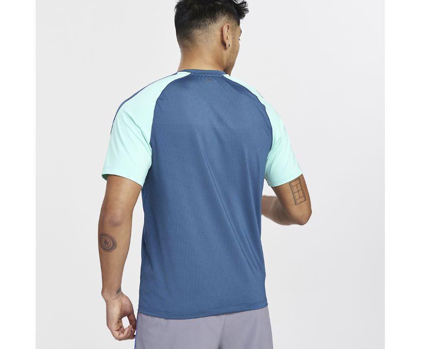 Saucony Dash Kısa Sleeve Erkek Üstler Lacivert | TO0S32I