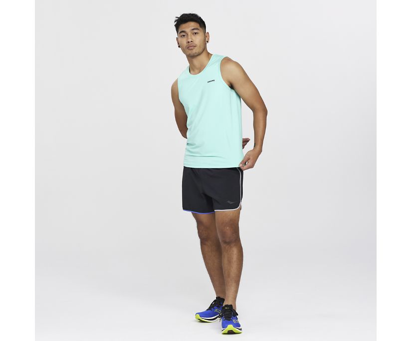 Saucony Dash Tank Erkek Üstler Nane | M3LJF6E