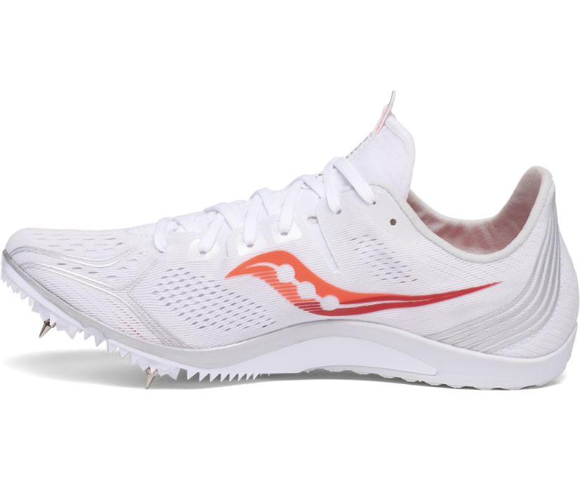 Saucony Endorphin 3 Kadın Koşu Ayakkabısı Beyaz Mercan | QVOVEEC