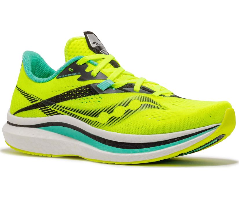 Saucony Endorphin Pro 2 Erkek Koşu Ayakkabısı Yeşil | F5IYE9Y