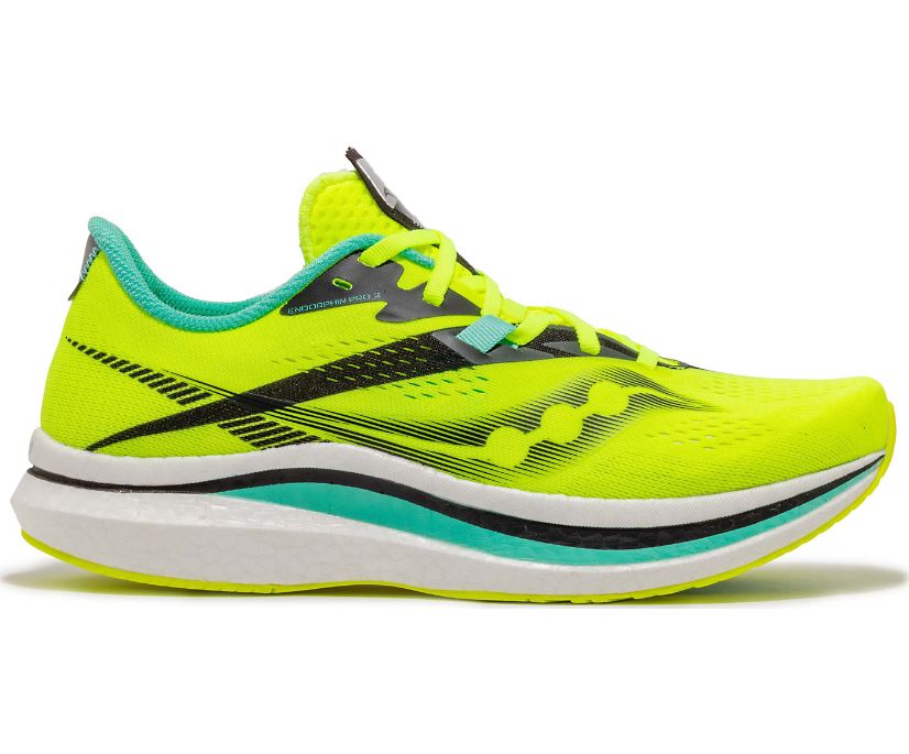 Saucony Endorphin Pro 2 Erkek Koşu Ayakkabısı Yeşil | F5IYE9Y