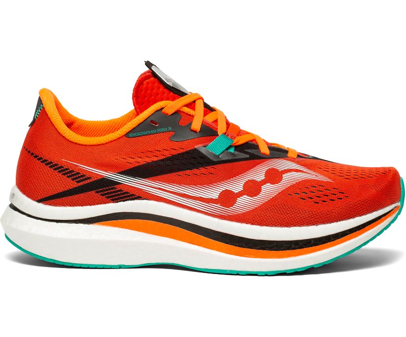 Saucony Endorphin Pro 2 Erkek Koşu Ayakkabısı Kırmızı Siyah | M1MMZ9J