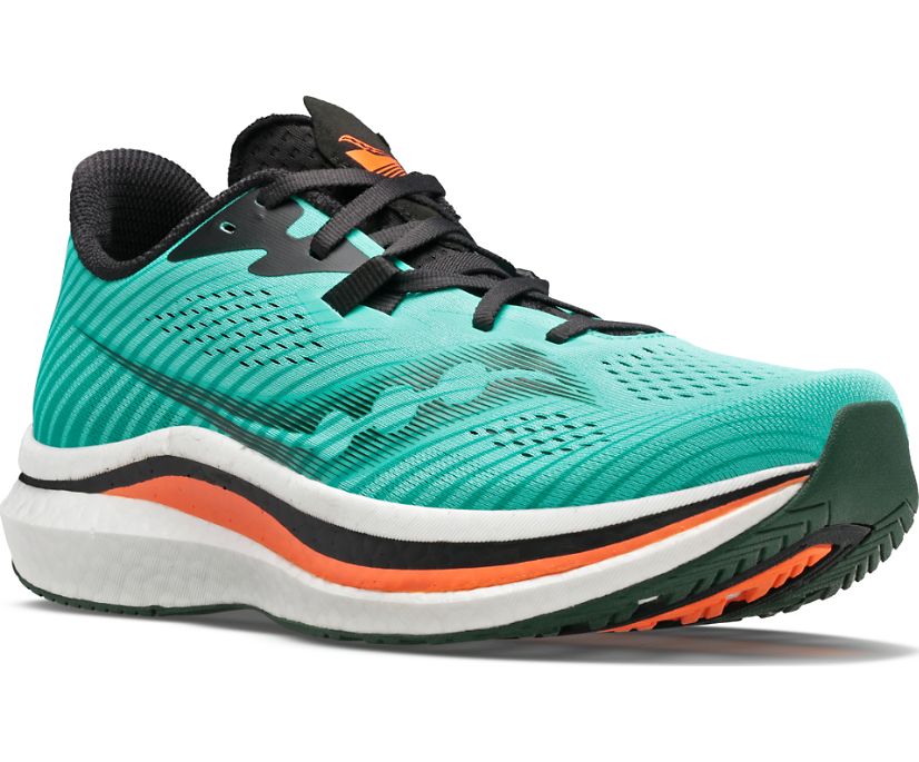 Saucony Endorphin Pro 2 Erkek Koşu Ayakkabısı Nane Turuncu | Y7X59L8