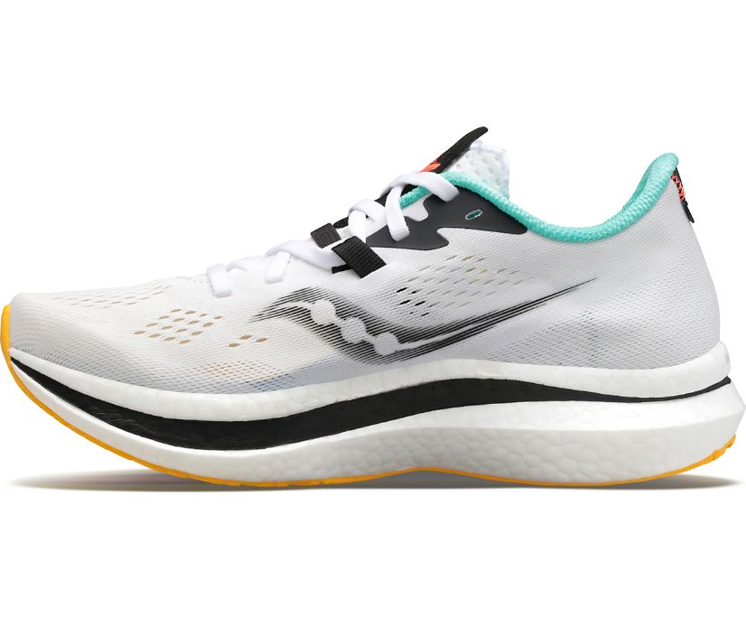 Saucony Endorphin Pro 2 Kadın Koşu Ayakkabısı Beyaz Turuncu | 9WS0JQD