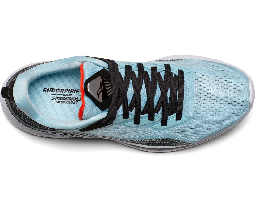 Saucony Endorphin Shift 2 Kadın Koşu Ayakkabısı Açık Mavi Kırmızı | ZDU9D4S