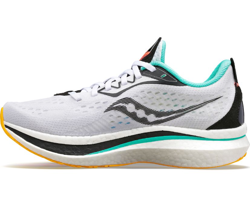 Saucony Endorphin Speed 2 Kadın Koşu Ayakkabısı Beyaz Turuncu | ATCC8M4