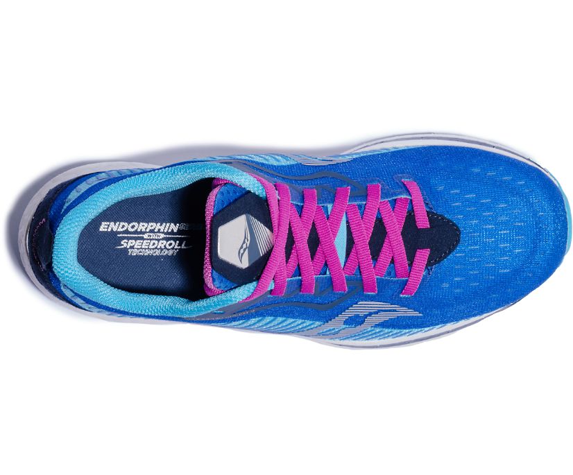 Saucony Endorphin Speed 2 Kadın Koşu Ayakkabısı Kraliyet Mavisi Mavi | MQTAB9E