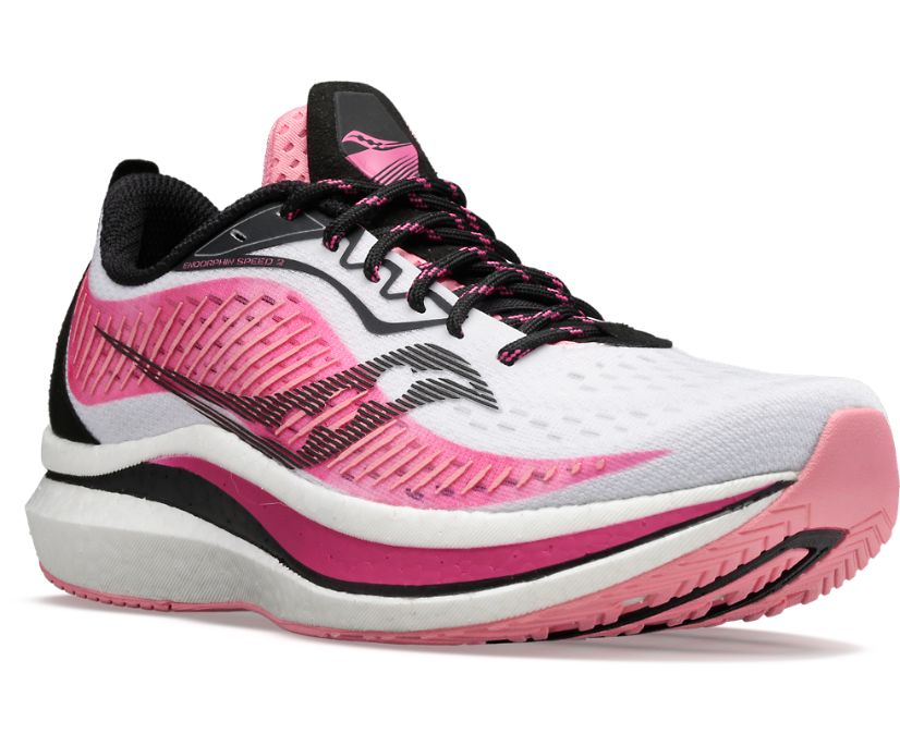 Saucony Endorphin Speed 2 Kadın Koşu Ayakkabısı Pembe | SHWIGNR