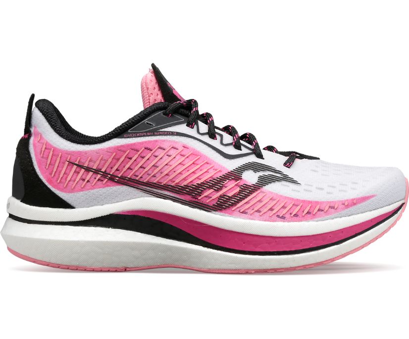 Saucony Endorphin Speed 2 Kadın Koşu Ayakkabısı Pembe | SHWIGNR