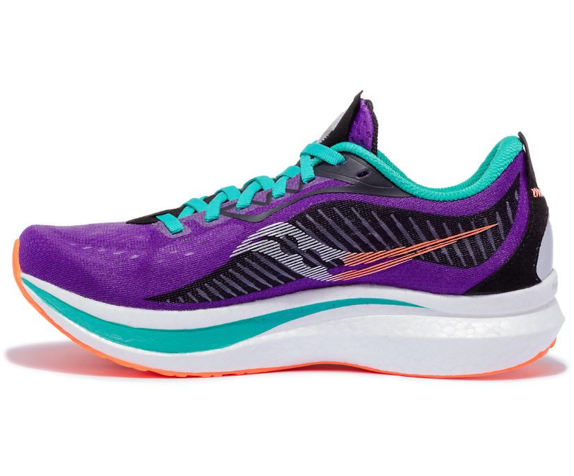 Saucony Endorphin Speed 2 Kadın Koşu Ayakkabısı Mor Yeşil | WIFLL6I