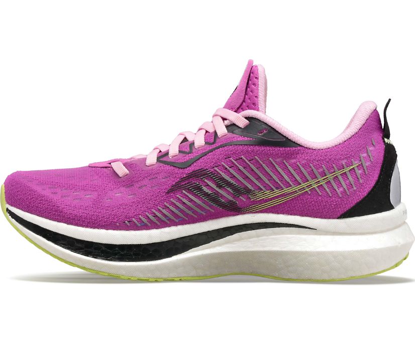 Saucony Endorphin Speed 2 Kadın Koşu Ayakkabısı Mor Sarı | WIYA5QI