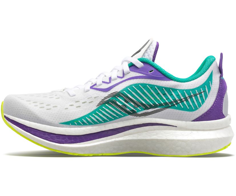 Saucony Endorphin Speed 2 Kadın Koşu Ayakkabısı Beyaz Yeşil | X2B8B73