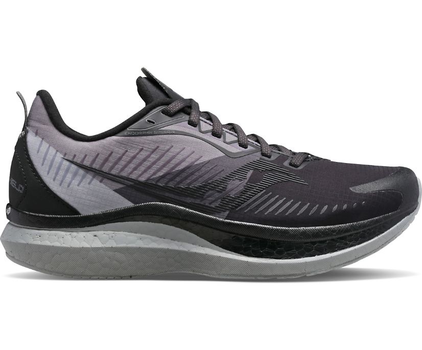 Saucony Endorphin Speed 2 RUNSHIELD Kadın Koşu Ayakkabısı Siyah Gri | 4JIYGTH