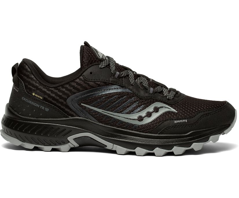 Saucony Excursion TR15 GTX Erkek Yürüyüş Ayakkabısı Siyah Gri | ZU4T09H