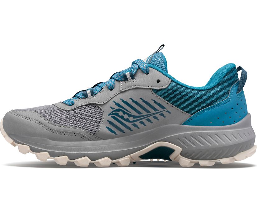 Saucony Excursion TR15 Kadın Koşu Ayakkabısı Gri Mavi | 1RVF63M