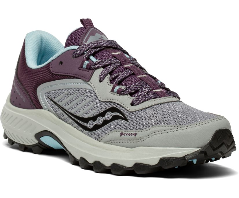 Saucony Excursion TR15 Kadın Yürüyüş Ayakkabısı Gri Mor | HDR6LNH