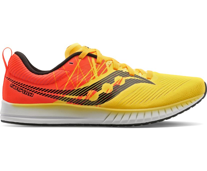 Saucony Fastwitch 9 Erkek Koşu Ayakkabısı Altın Kırmızı | 9ITG2ZF