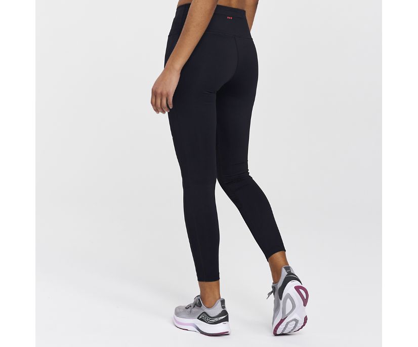 Saucony Fortify Tight Kadın Pantolon Siyah | YDDY6L0