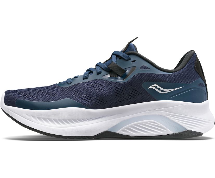 Saucony Guide 15 Erkek Koşu Ayakkabısı Lacivert Gümüş | L6X8945