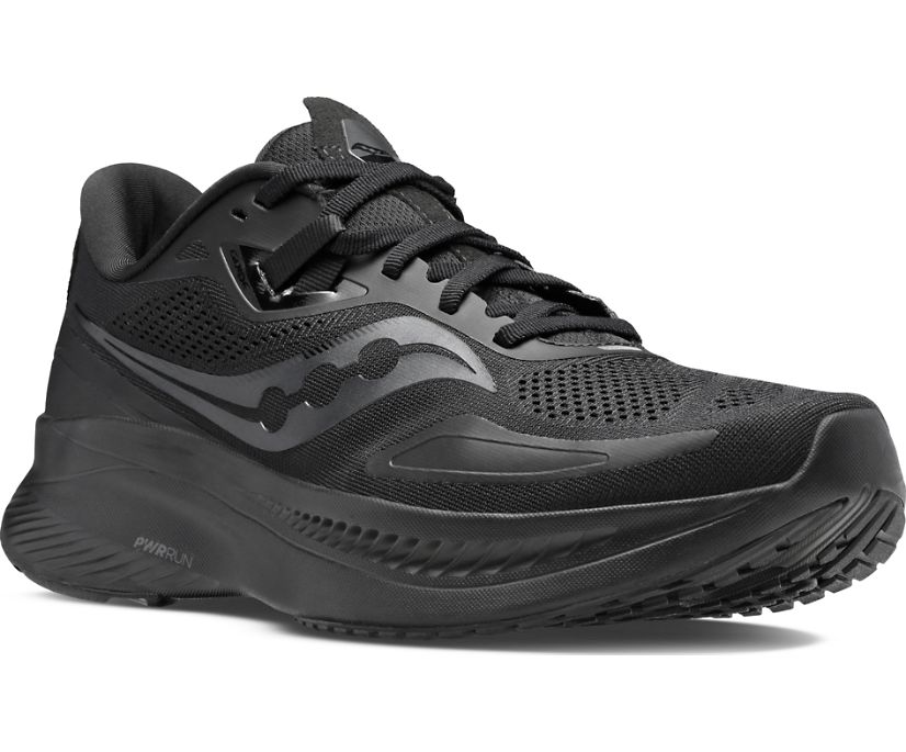 Saucony Guide 15 Erkek Koşu Ayakkabısı Siyah | 9N0HVSZ