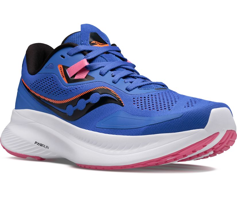 Saucony Guide 15 Kadın Koşu Ayakkabısı Mavi Turuncu | T2D583L