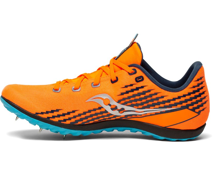 Saucony Havok XC 3 Spike Erkek Koşu Ayakkabısı Turuncu Mavi | KXJYOD2