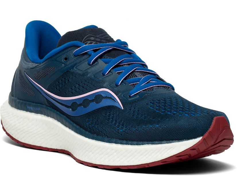 Saucony Hurricane 23 Kadın Koşu Ayakkabısı Koyu Yeşil Kırmızı | 6UU4XBV