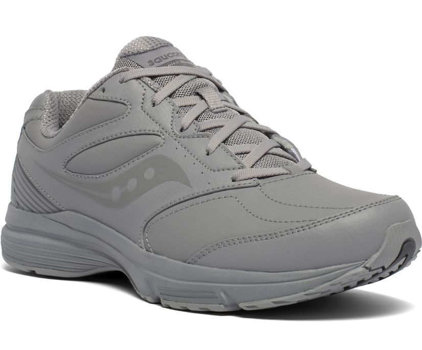 Saucony Integrity Walker 3 Geniş Erkek Yürüyüş Ayakkabısı Gri | FA6U760