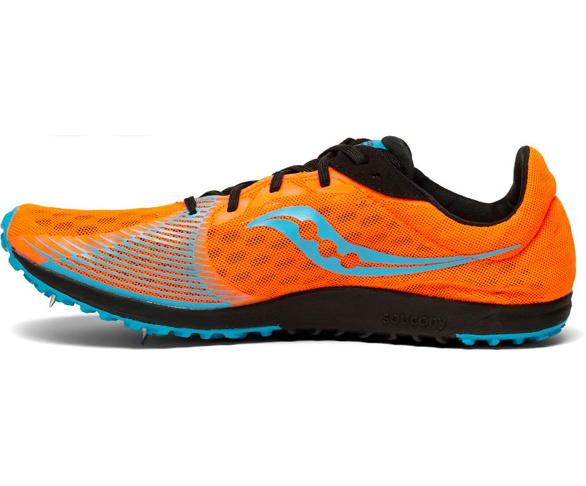 Saucony Kilkenny XC9 Spike Erkek Koşu Ayakkabısı Turuncu Mavi | EPWK9J3