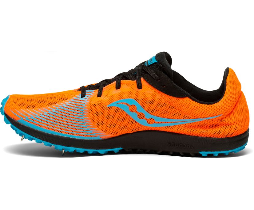 Saucony Kilkenny XC9 Spike Kadın Koşu Ayakkabısı Turuncu Mavi | CWQ670V