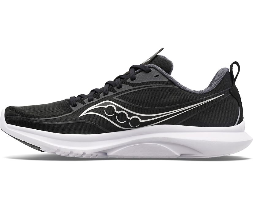 Saucony Kinvara 13 Erkek Koşu Ayakkabısı Siyah Gümüş | 331Q975