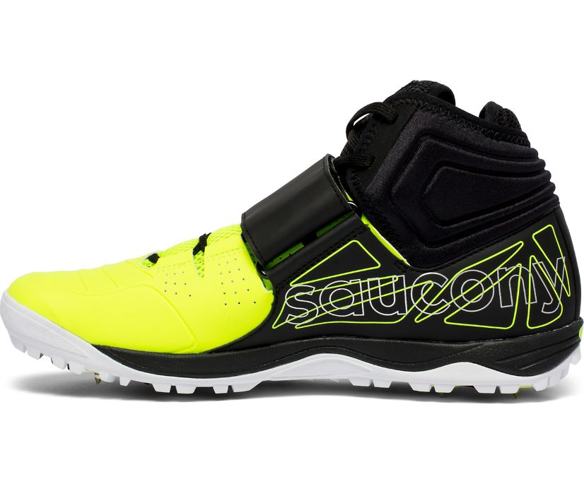 Saucony Lanzar JAV 2 Erkek Koşu Ayakkabısı Siyah Sarı | Z2BZEZ9