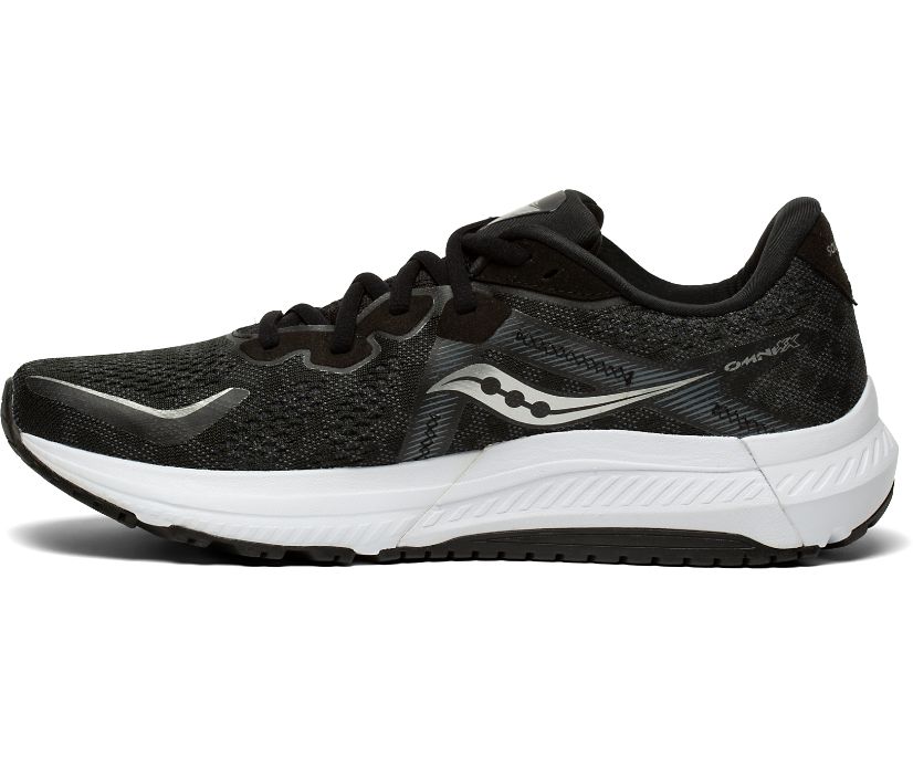 Saucony Omni 20 Erkek Koşu Ayakkabısı Siyah Beyaz | 8VOAXVH