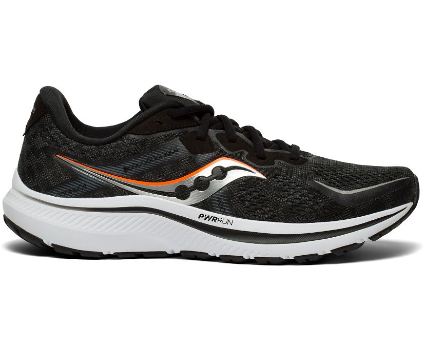 Saucony Omni 20 Erkek Koşu Ayakkabısı Siyah Beyaz | 8VOAXVH