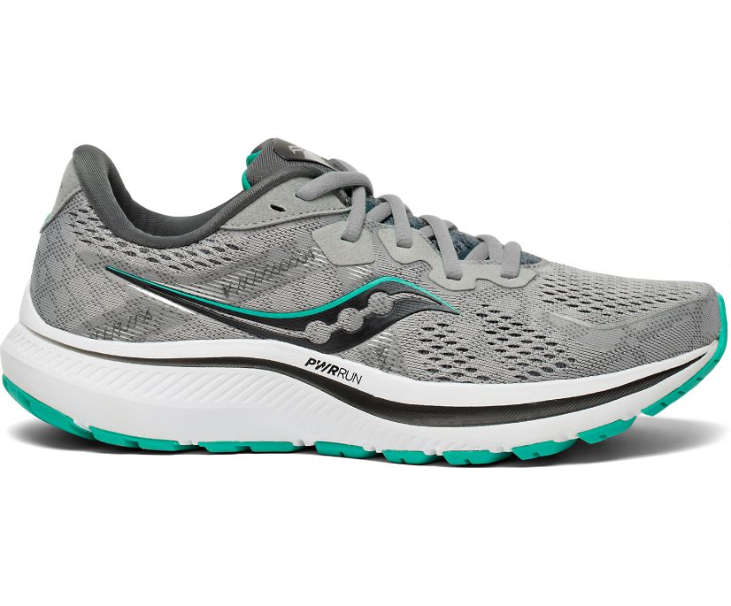 Saucony Omni 20 Geniş Kadın Ayakkabı Gri Yeşil | RLDMSJ1