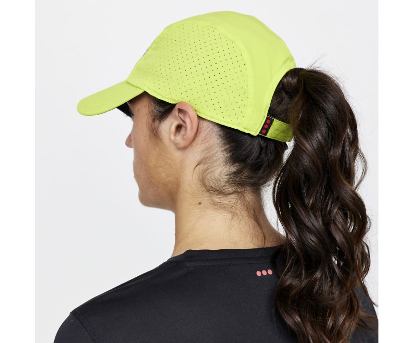 Saucony Outpace Hat Erkek Şapkalar Açık Yeşil | CYMVZ23