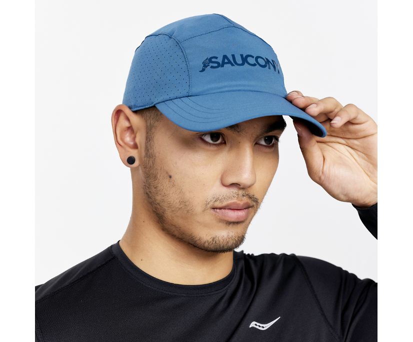 Saucony Outpace Hat Erkek Şapkalar Lacivert | TMMNG2X