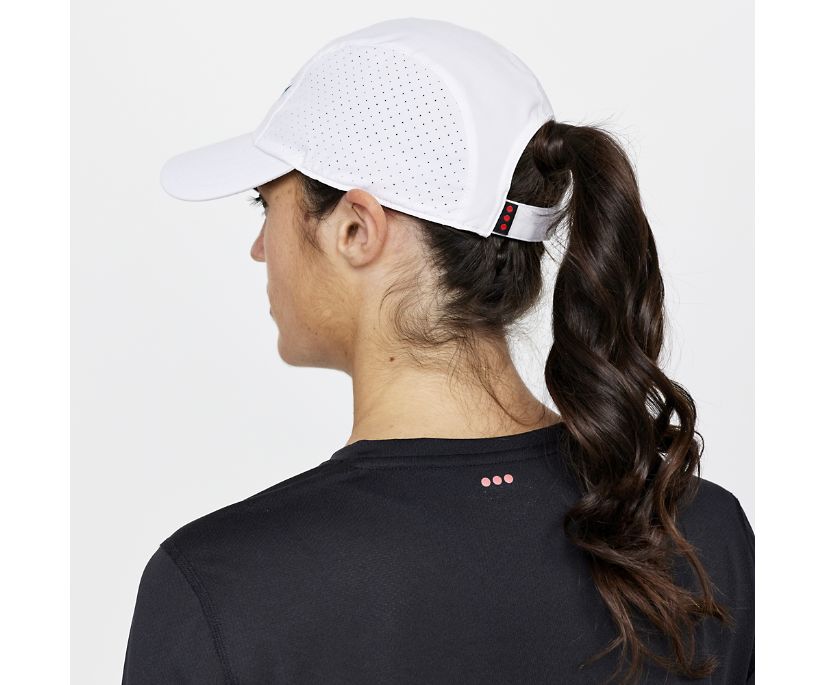 Saucony Outpace Hat Kadın Şapkalar Beyaz | S45ZM2J