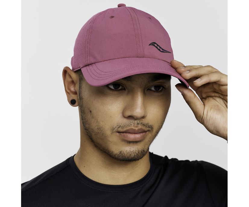 Saucony Outpace Petite Hat Kadın Şapkalar Pembe | LW28WRF