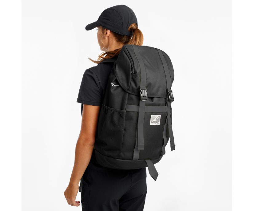 Saucony Overhaul Backpack Erkek Çanta & Sırt Çantası Siyah Siyah | IBYGH4J