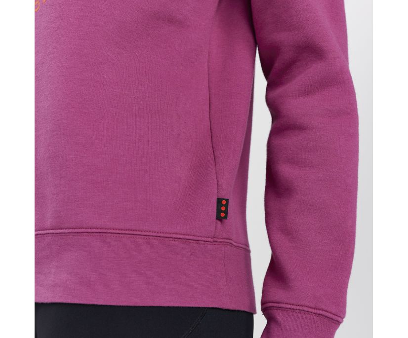 Saucony Rested Crewneck Kadın Üstler Pembe | C16OOQL