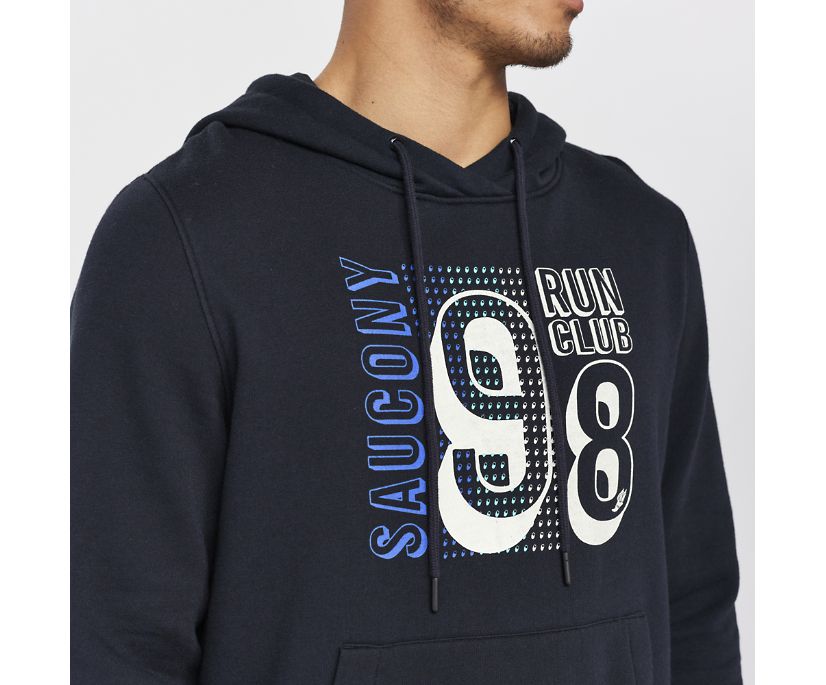 Saucony Rested Hoodie Erkek Üstler Siyah | FF62YN6