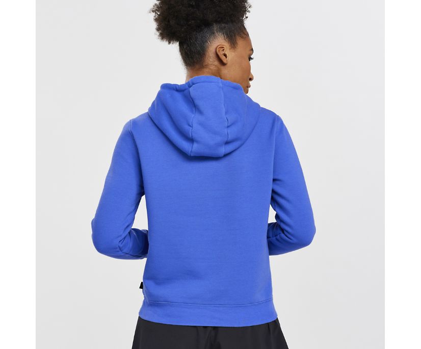 Saucony Rested Hoodie Kadın Üstler Mavi | HSCJWJ7