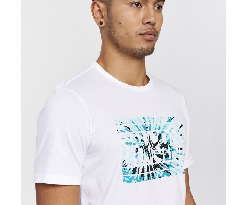 Saucony Rested T-Shirt Erkek Üstler Beyaz | QLF82LF