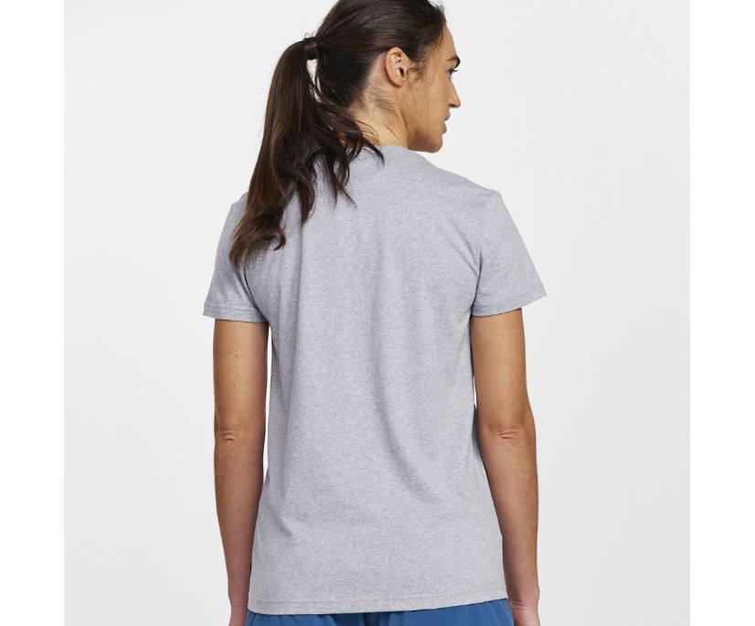 Saucony Rested T-Shirt Kadın Üstler Açık Gri | CCIT7ZC