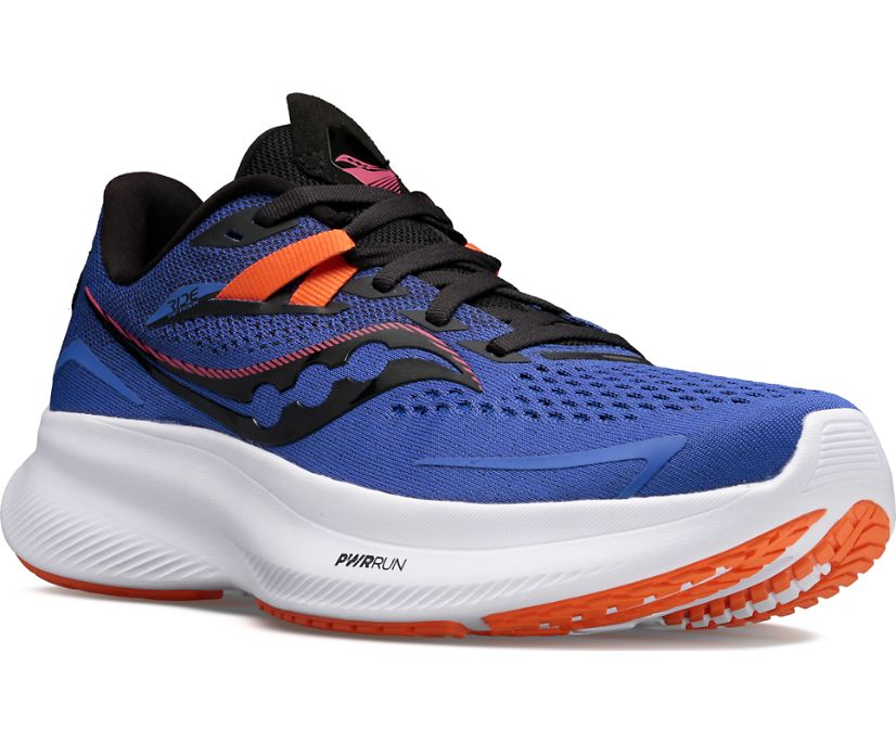 Saucony Ride 15 Kadın Koşu Ayakkabısı Mavi Turuncu | UY32SE0