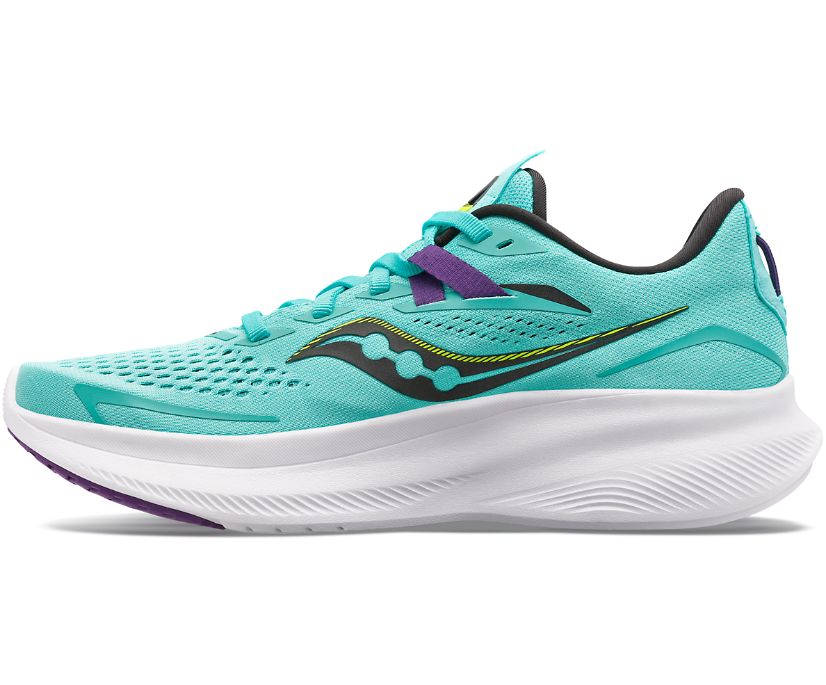 Saucony Ride 15 Kadın Koşu Ayakkabısı Nane Mor | 7828P2J