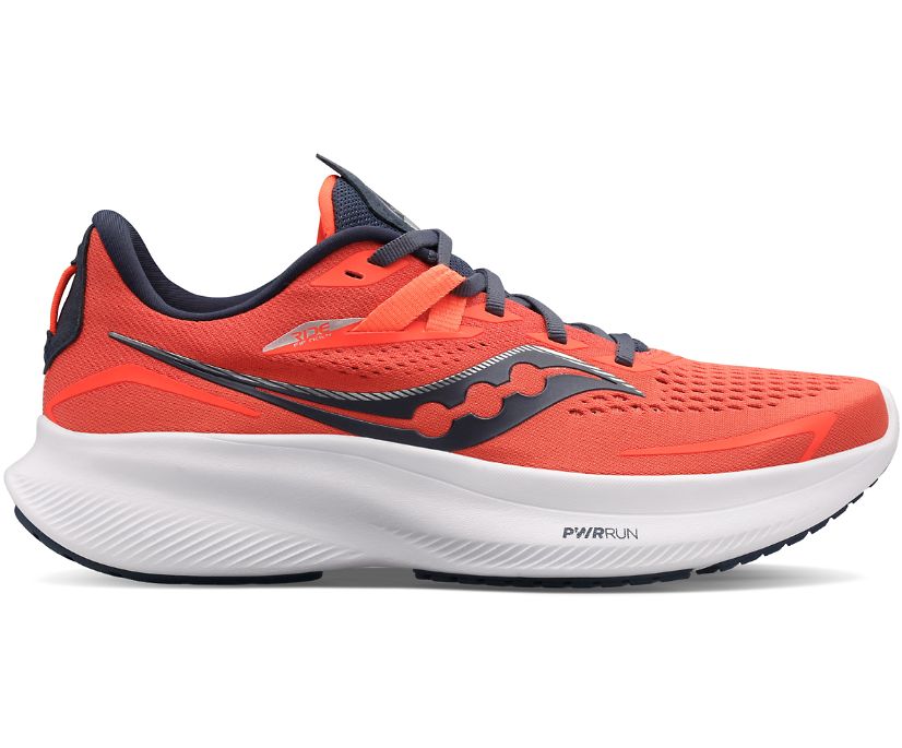 Saucony Ride 15 Kadın Koşu Ayakkabısı Turuncu Siyah | IUU6HRS