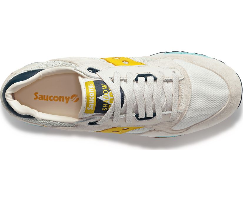 Saucony Shadow 5000 Premium Erkek Ayakkabı Beyaz Sarı | 3B01F21